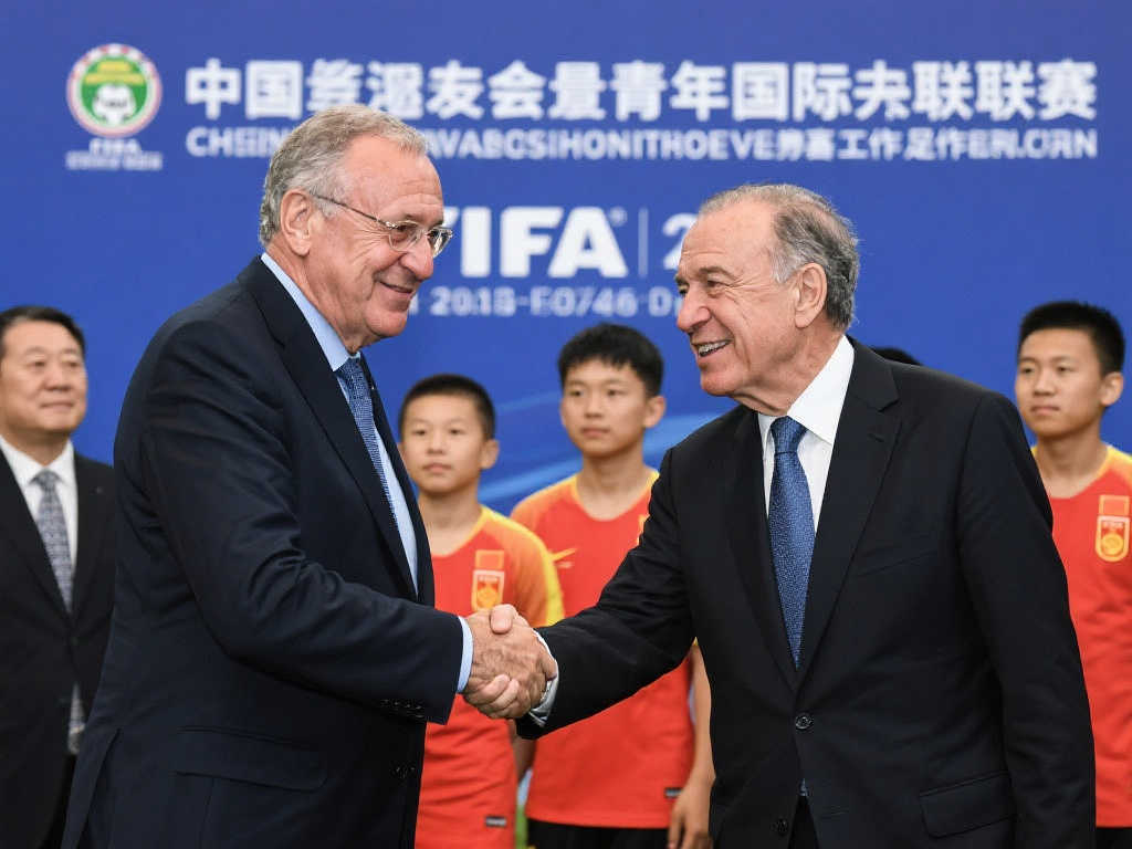 FIFA主席再访中国,推动世界杯申办进程 FIFA主席再访中国,推动世界杯申办进程